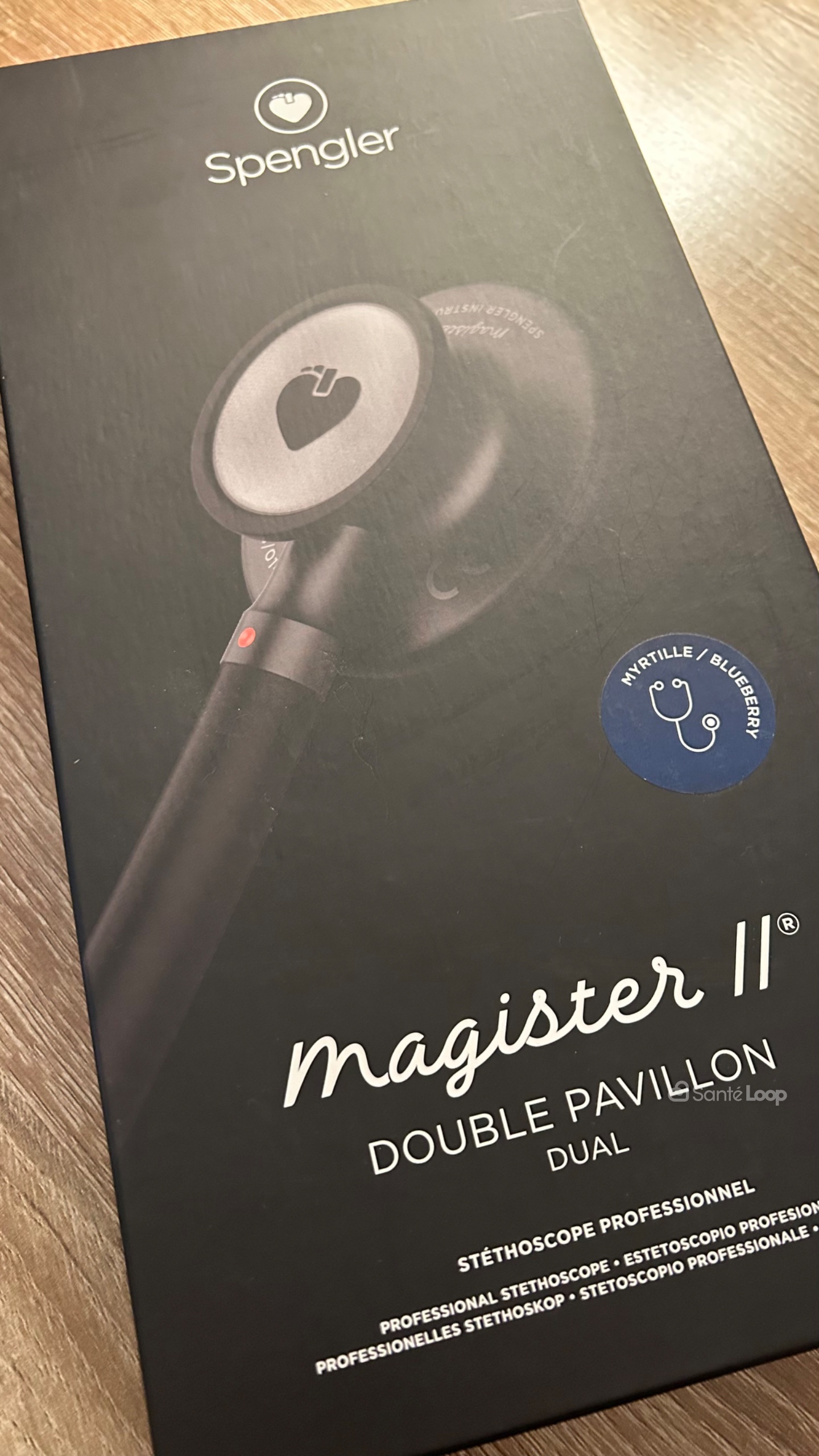 Stéthoscope Spengler Magister II double pavillon