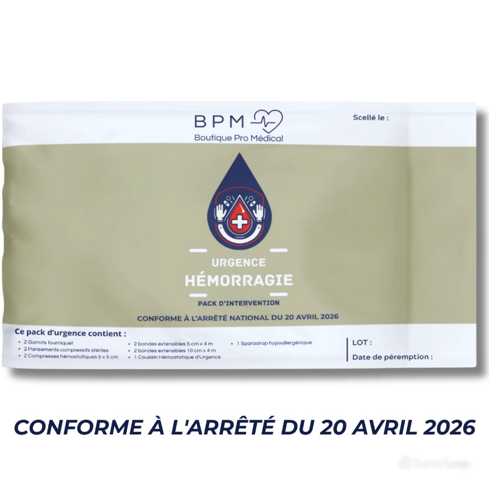 Pack d'intervention hémorragie