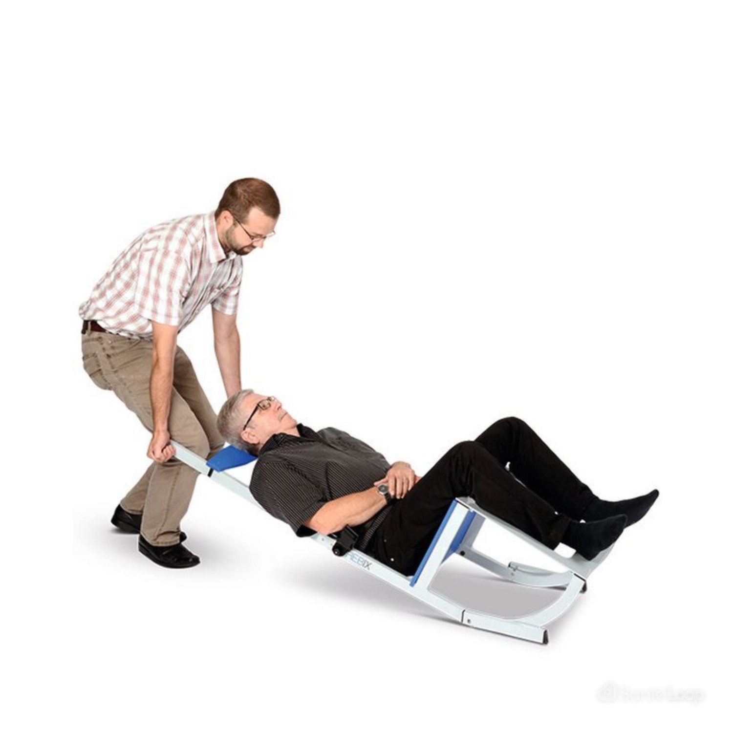 Chaise d'aide au relèvement Hebix avec sac