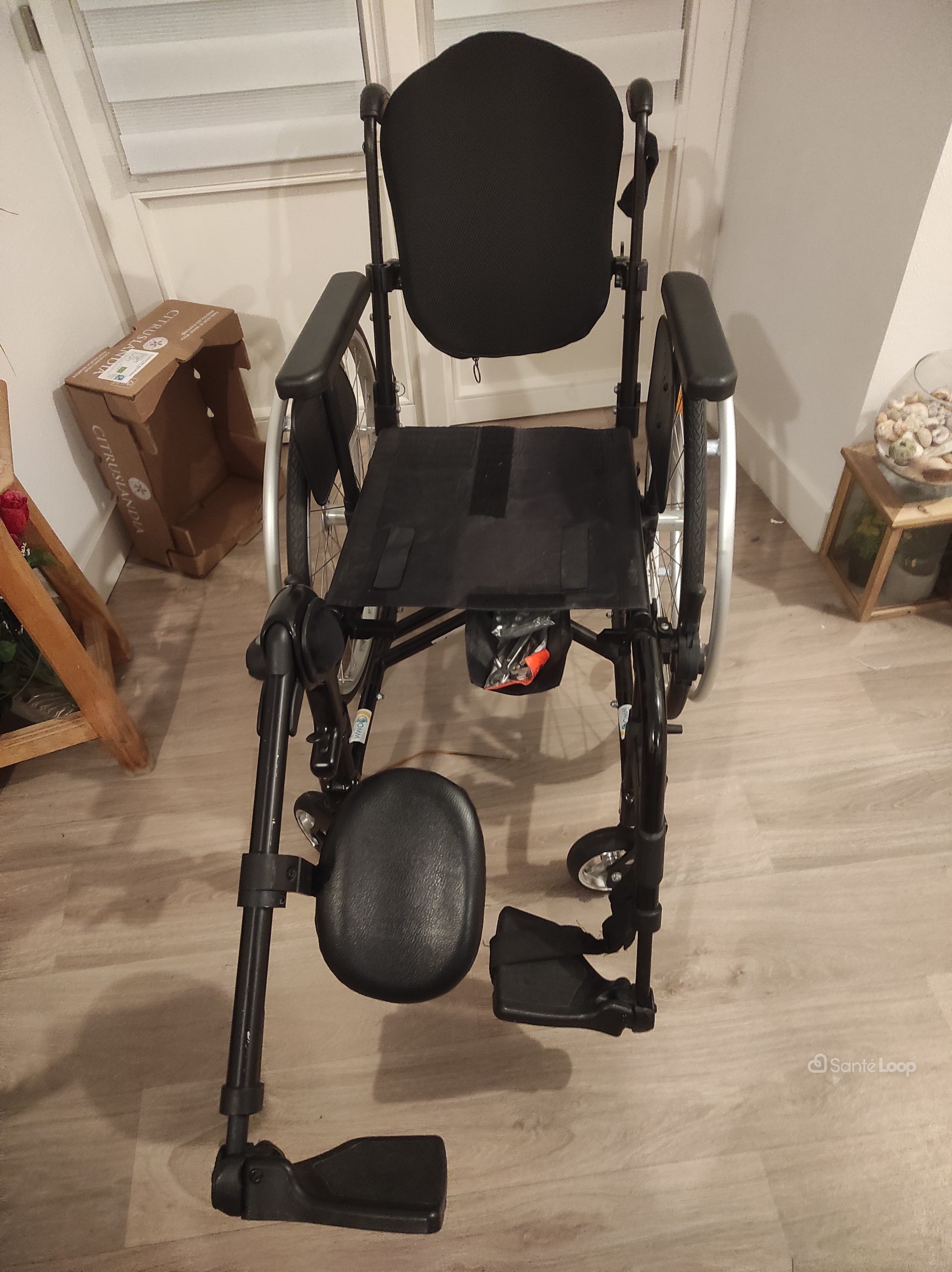 Fauteuil roulant manuel pliant – dossier JAY J3