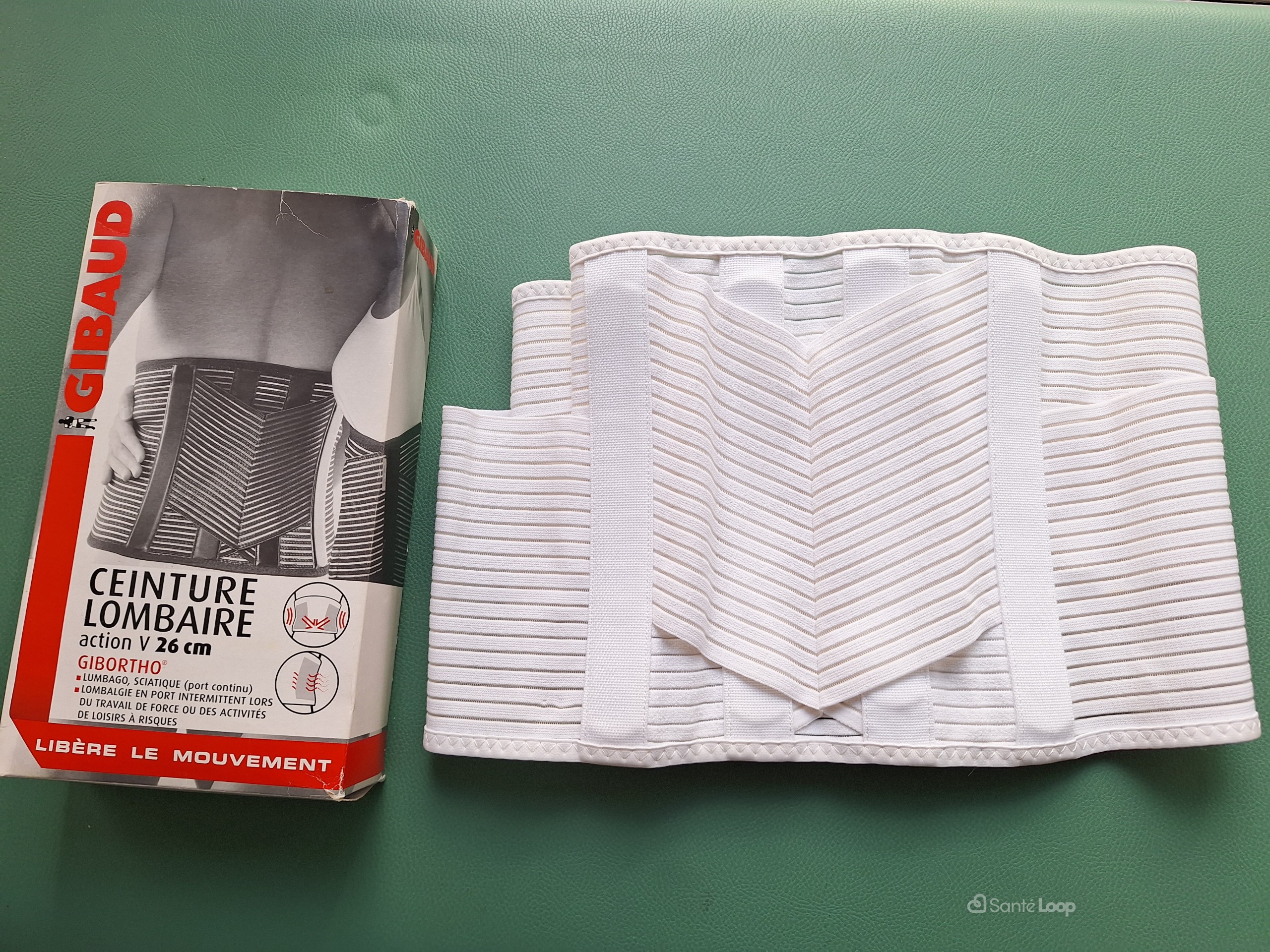 Ceinture de soutien lombaire